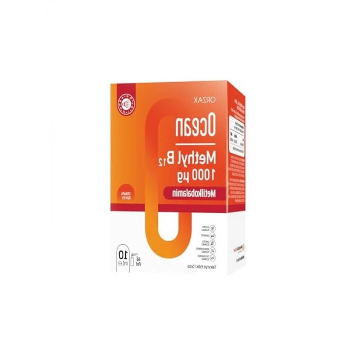 Metilkobalamin İçeren 1000 mcg Dilaltı Sprey 10 mL