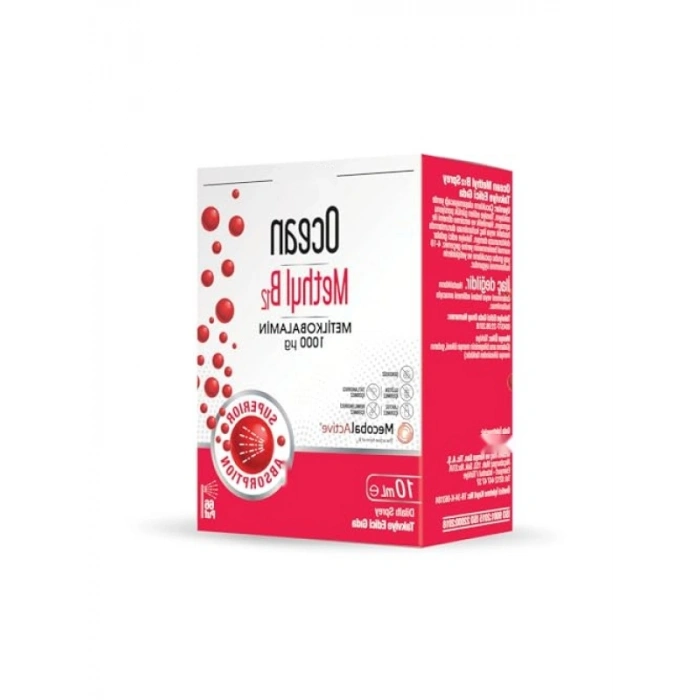 Metilkobalamin İçeren Dilaltı Sprey 10 mL