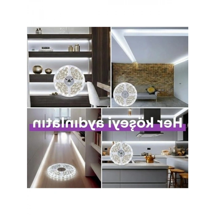 Metre Başına 60,120,240 LED Seçenekleri ile İç Mekan Aydınlatma Şerit LED