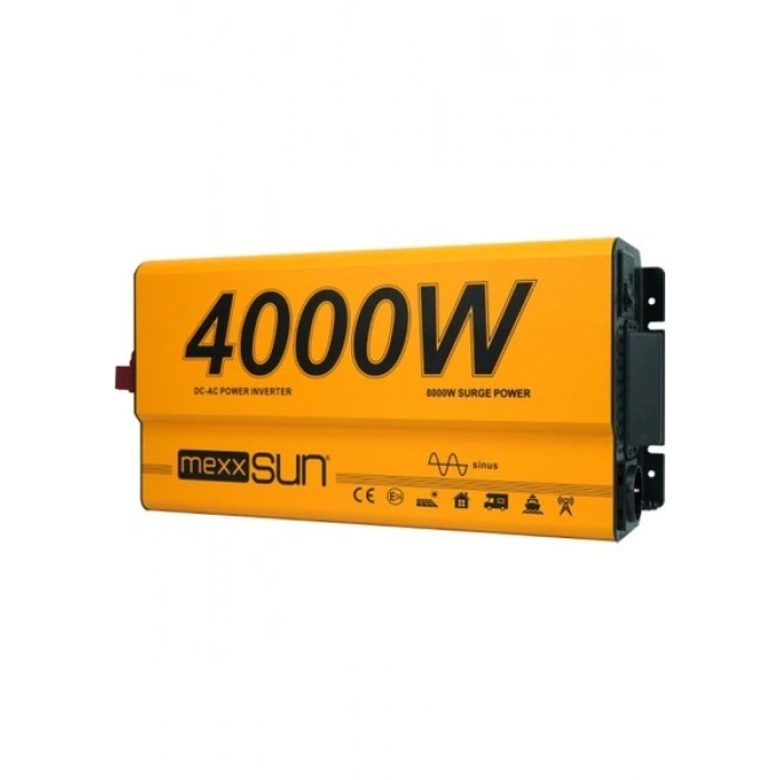 Mexxsun 12V 4000W Tam Sinüs Inverter 220V Çevirici (MEX4000TS)