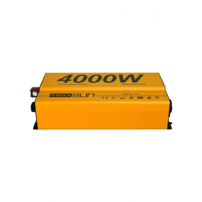 Mexxsun 12V 4000W Tam Sinüs Inverter 220V Çevirici (MEX4000TS)