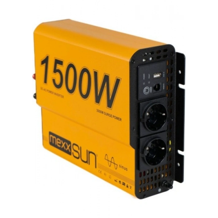 Mexxsun 24V 1500W Tam Sinüs Inverter 220V Çevirici