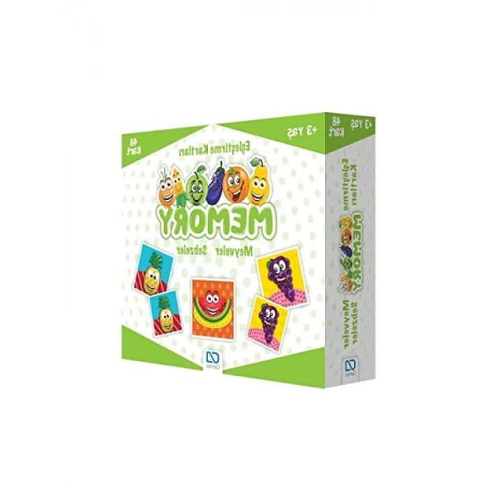 Meyve ve Sebze Eşleştirme Kartları (24x2)