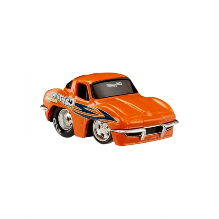 MGA Entertaintment CarTuned S3 1963 Chevy Corvette Stingray - Turuncu Pro Street Araba