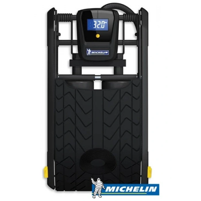 Michelin MC12209 Dijital Basınç Göstergeli Çift Pistonlu Ayak Pompası