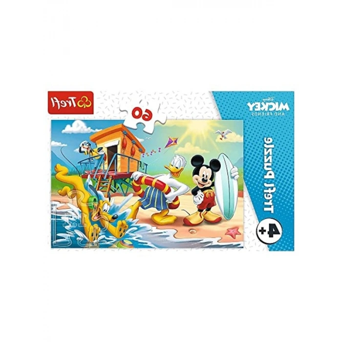 Mickey Mouse 60 Parça Yapboz ile Eğlenceli Oyun Deneyimi