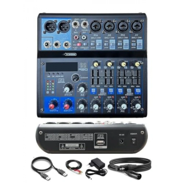 Midi Live Paket - Ses Kartlı Mikser ve MIDI Klavye Seti