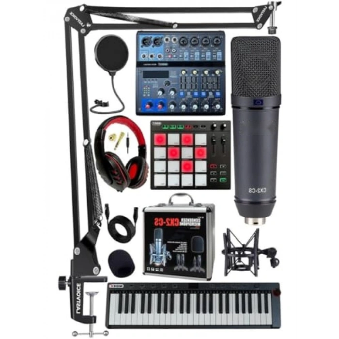 Midi Live Paket - Ses Kartlı Mikser ve Pad Controller Seti