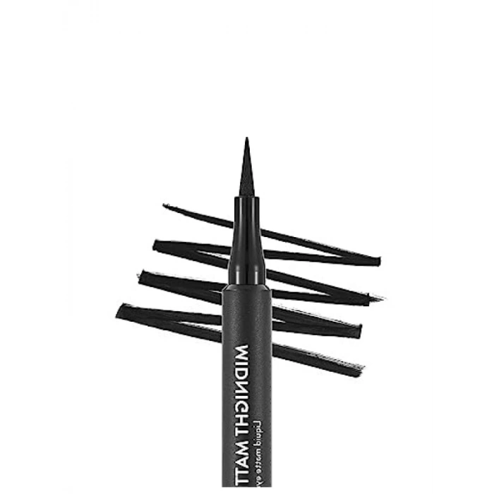 Midnight Matte Siyah Eyeliner - Likit Formül