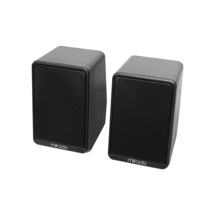 Mikado MD-178 2.0 3W*2 Siyah Rgb Aydınlatmalı USB + 3.5mm USB 5V Speaker Hoparlör