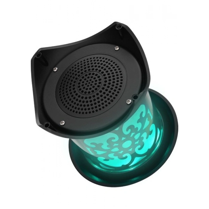 Mikado Md-20bt Siyah 5w 1200mah Bt-Led Işıklı Bluetooth Hoparlör