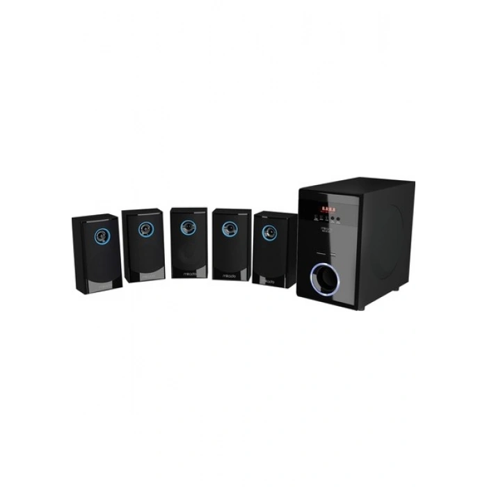 Mikado MD-813BT 5+1 Bluetooth Speaker Usb+SD+FM Destekli Uzaktan Kumandalı ve Bas Ayarlı