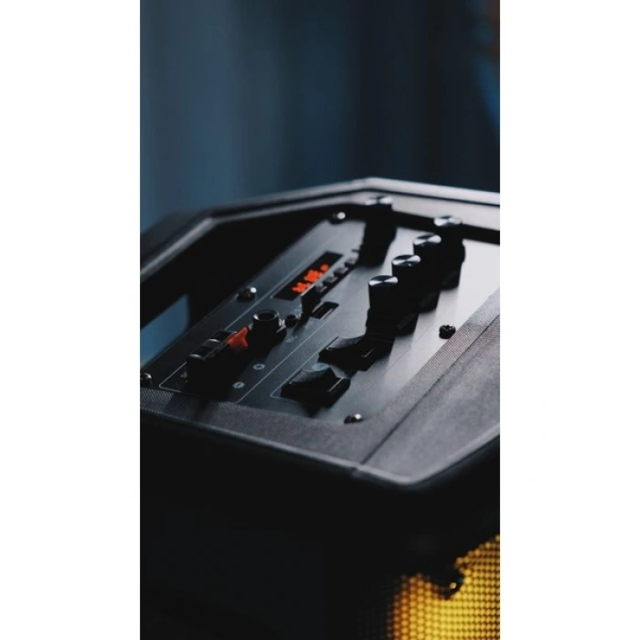 Mikado MD-833KP 7.4V3000MAH 30W Bluetooth/usb/tf/fm/led Işıklı Kablolusuz Mikrofonlu Toplantı Anfisi