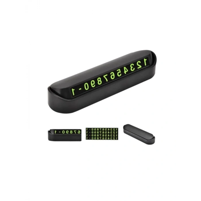 Mıknatıslı Açılır Kapanabilir Numaratör - Araba İçin