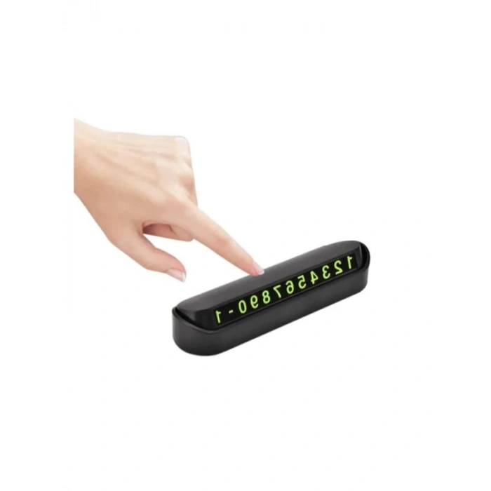 Mıknatıslı Açılır Kapanabilir Numaratör - Araba İçin