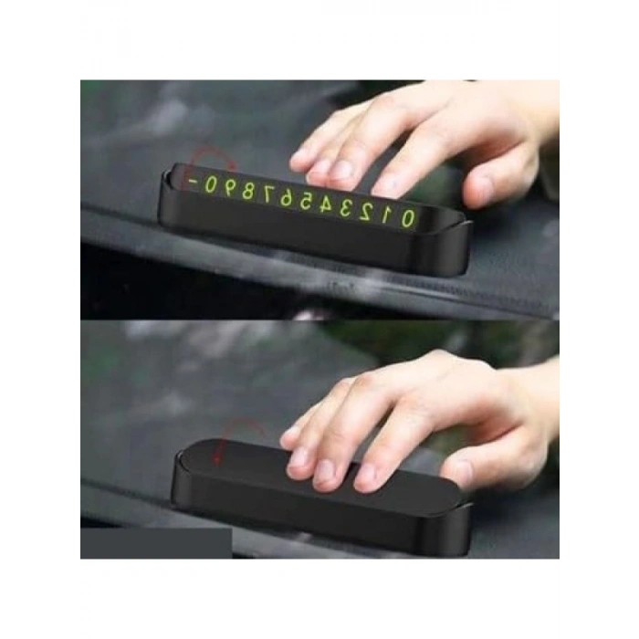 Mıknatıslı Araç İçi Park Numaratörü, Fosforlu