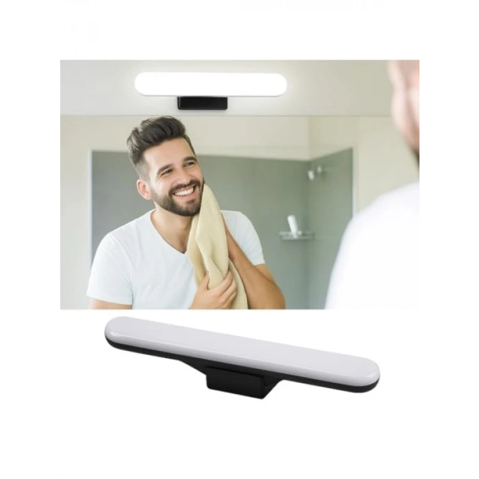 Mıknatıslı Kablosuz LED Lamba - 30 cm, USB Şarjlı, Dokunmatik Renk Değişimi