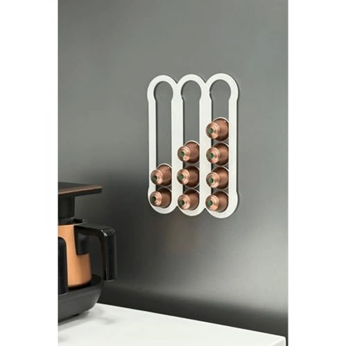Mıknatıslı Metal Kahve Kapsül Tutucu, Düzenleyici