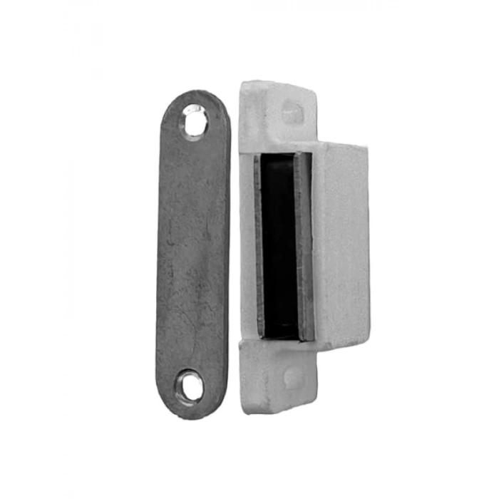 Mıknatıslı Tutucu Kilit Seti, 2li Beyaz