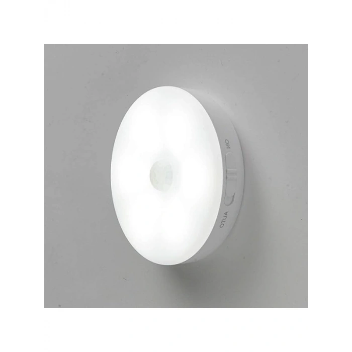 Mıknatıslı USB Şarjlı Gece Lambası, Hareket Sensörlü Aydınlatma