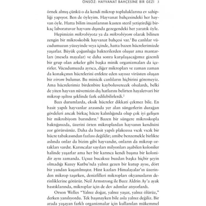 Mikrobiyota :İçimizdeki Mikroplar & Yaşama Büyüleyici Bir Bakış - Ed Yong