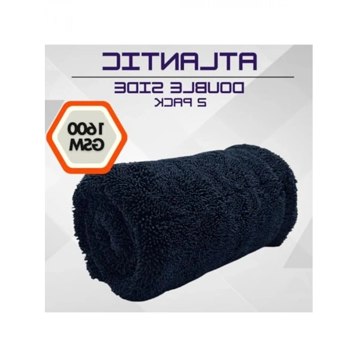 Mikrofiber Araç Kurulama Bezi, Lacivert, 1600 Gsm Kalınlık