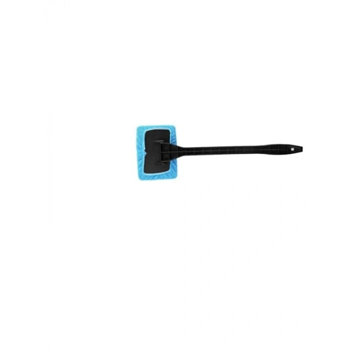 Mikrofiber Bezli Cam Temizleme Fırçası, 34 cm Uzunluk