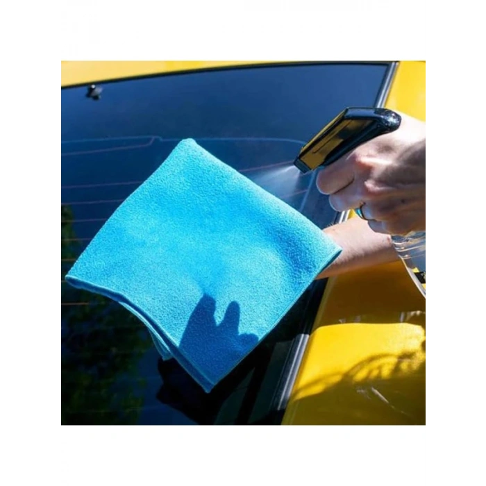 Mikrofiber Cam Temizleme Bezi, 3lü Paket, 40,6 x 40,6 cm