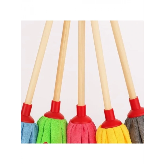 Mikrofiber Mop Başlığı, Süper Emici, Renkli Temizlik Bezi
