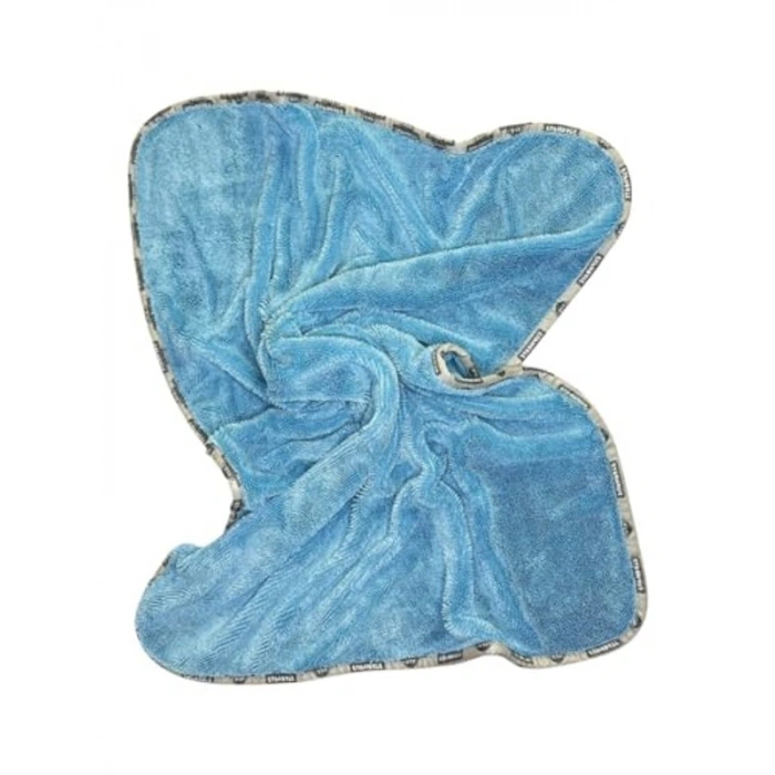 Mikrofiber Oto Kurulama Bezi, 75x55 cm, Mavi Renk, 750 GSM