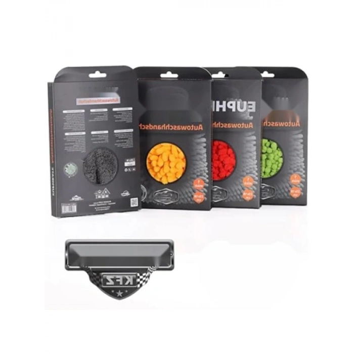 Mikrofiber Oto Yıkama Eldiveni 23x18 cm - Yüksek Emilim