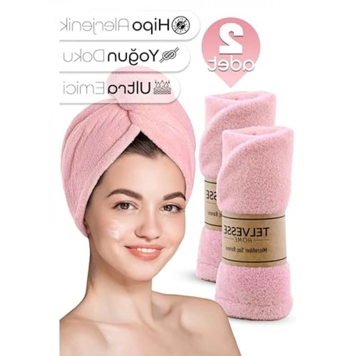 Mikrofiber Saç Havlusu, Hızlı Kuruma ve Emici Özellikte
