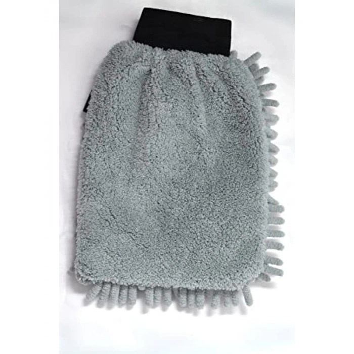 Mikrofiber Şönil Oto Temizlik Eldiveni - 16x24 cm