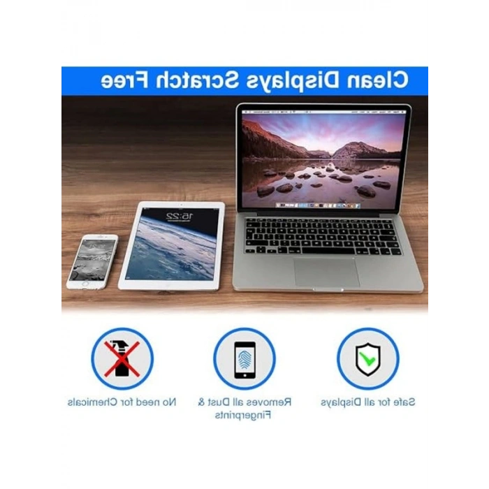 Mikrofiber Temizleme Bezi, 30x30 cm, Ekranlar için