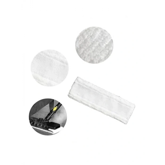 Mikrofiber Temizleme Bezi Seti, Karcher SC3 Buharlı Temizlik Makinesi İçin