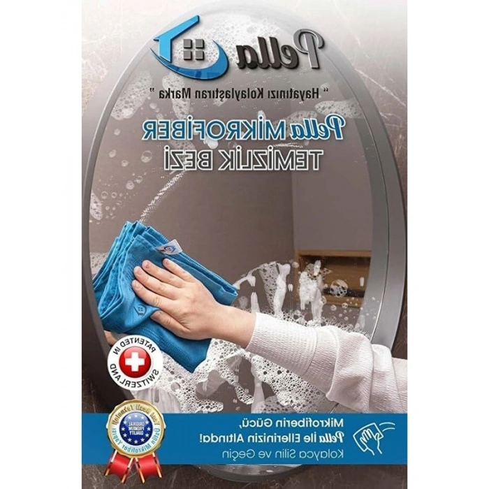 Mikrofiber Temizlik Bezi, 2x3lü Paket, Karışık Renkler