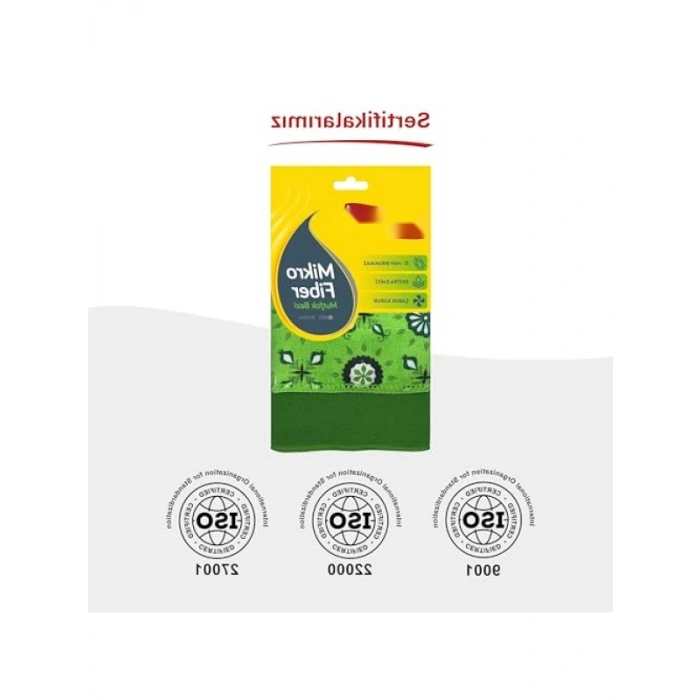 Mikrofiber Temizlik Bezi Seti | 2li | Hızla Kuruyan | Yüksek Emiş Gücü