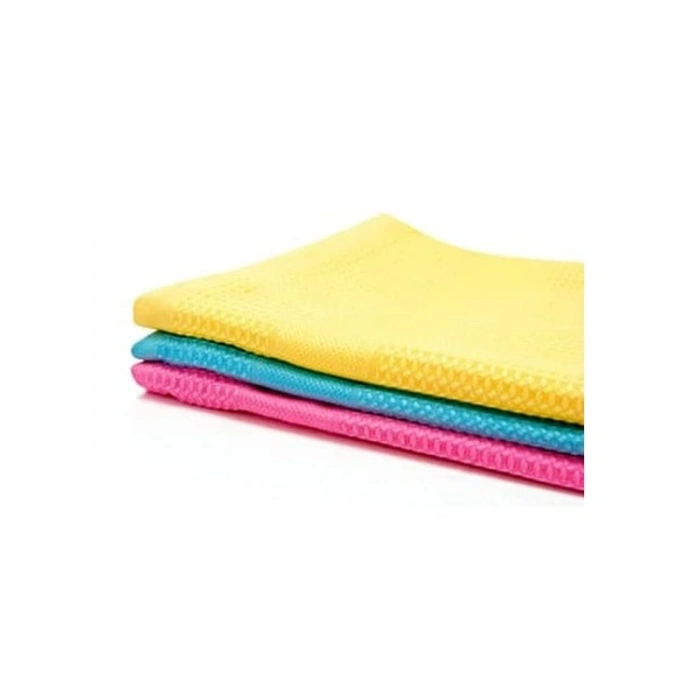 Mikrofiber Temizlik Bezi Seti, 3 Adet Pratik Kullanım İçin