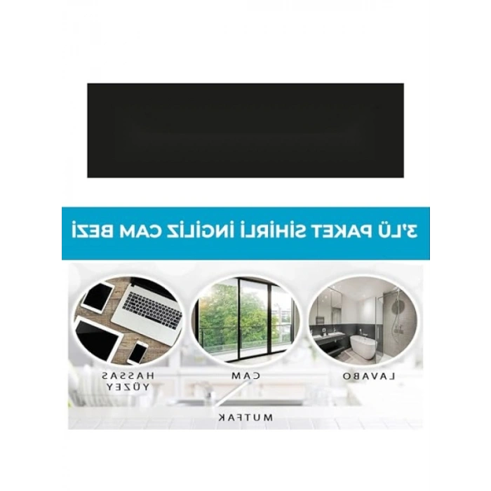 Mikrofiber Temizlik Bezi Seti, 3lü, Çok Amaçlı, 60x40 cm