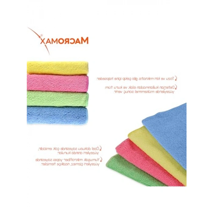 Mikrofiber Temizlik Bezi, Ultra Emici 3lü Paket Çok Amaçlı Kullanım için