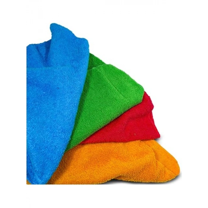 Mikrofiber Temizlik Bezi ve Oto Yıkama Süngeri Seti, 4 Adet ve 3 Adet