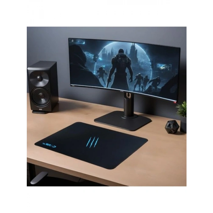 Mikrofiber Yüzeyli Kaydırmaz Mouse Pad - 40x30cm, 3mm Kalınlık