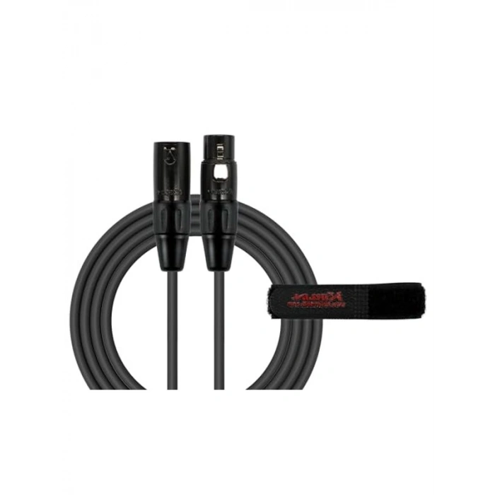 Mikrofon Kablosu, XLR, 6FT Uzunlukta, Siyah Renk