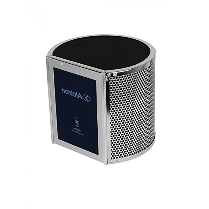 Mikrofon ses yalıtım paneli, pop filtre ile birlikte