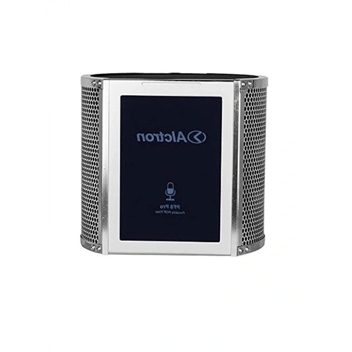 Mikrofon ses yalıtım paneli, pop filtre ile birlikte