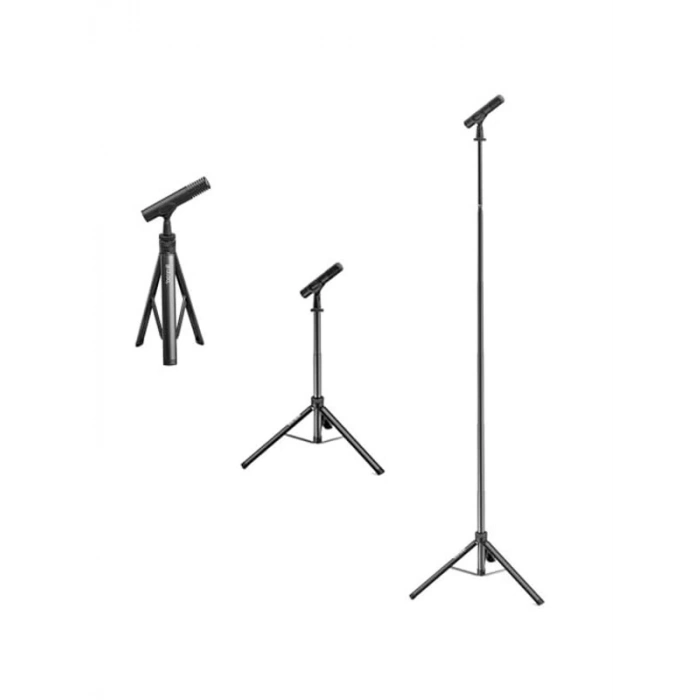 Mikrofon Standı, Esnek Boyun ile Kullanıma Uygun