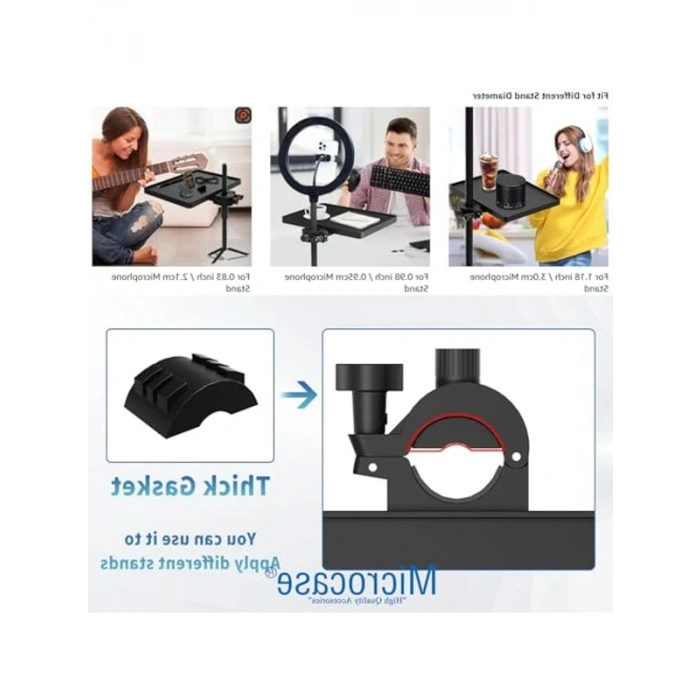 Mikrofon ve Kitap İçin Universal Sehpa 220x165mm