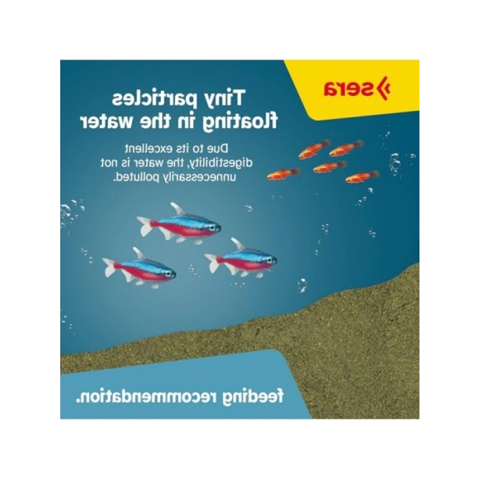 Mikron Toz Balık Yemi 50 ml - Spirulina ve Krill İçeriği