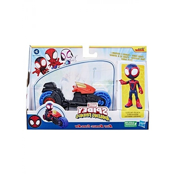 Miles Morales Aksiyon Figürü, Motosikletli Süper Kahraman Temalı