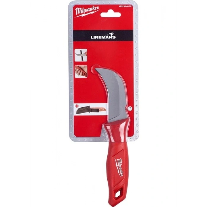 Milwaukee Linemans Kablo Soyma ve Montaj Bıçağı - 4932464829